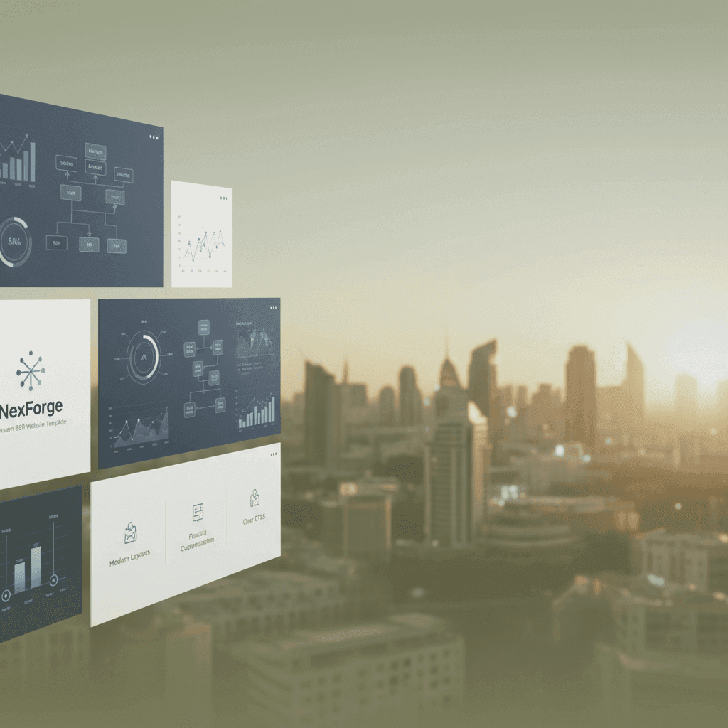 NexForge — Modern B2B Website Template